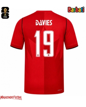 Canada Alphonso Davies #19 Tricou Fotbal Replică Mondial 2026 Barbati Acasa Canada Alphonso Davies #19 Tricou Fotbal Replică Mondial 2026 Barbati Acasa